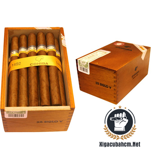 Xì gà Cohiba Siglo V – Hộp 25 điếu - xigacubahcm.net