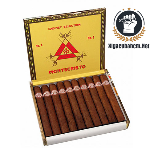 Xì gà Montecristo No.4 – Hộp 10 điếu - xigacubahcm.net